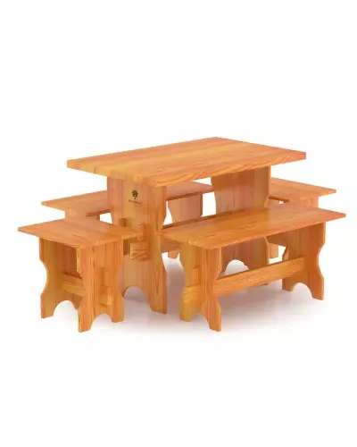 Комплект мебели (стол, скамейки) - 4 чел.