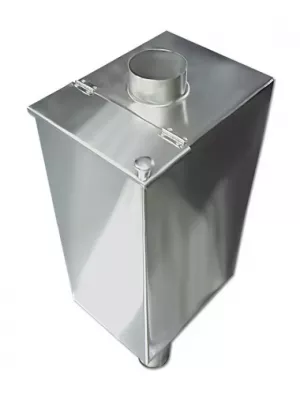 Бак для бани на трубе - 85 л - 115мм - AISI 430 - СМ