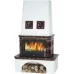 Керамическая печь-камин LAPONIE, с теплообменником - ABX