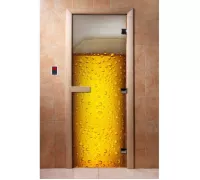 Дверь для бани с фотопечатью A014 - DoorWood