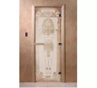 Дверь для бани "Египет сатин" Ольха - DoorWood