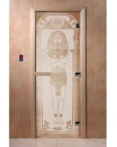 Дверь для бани и сауны "Египет сатин"