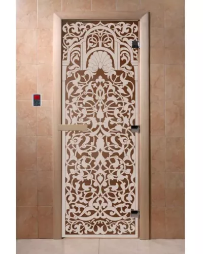 Дверь для бани и сауны "Флоренция бронза"