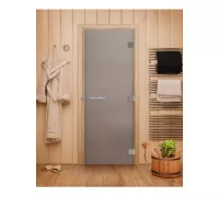 Дверь для бани Эталон Сатин - DoorWood