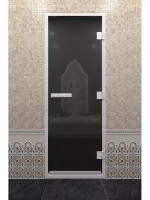 Дверь для бани "Хамам черный жемчуг" 