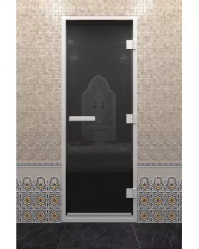 Дверь для бани "Хамам черный жемчуг" 