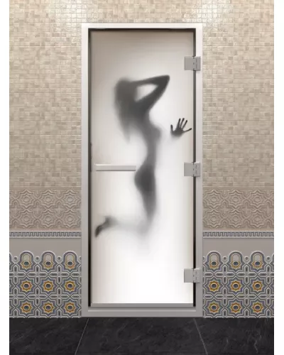 Дверь для бани "Хамам Фотопечать"