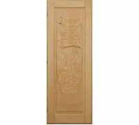 Дверь для бани "Указ" кавказская липа (1900х700) - Doorwood