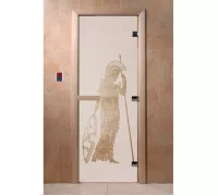 Дверь для бани "Рим сатин" Ольха - DoorWood