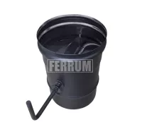Шибер дымохода черный - Ferrum