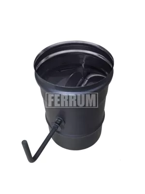Шибер дымохода черный - Ferrum