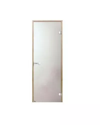 Дверь для бани и сауны Harvia STG 8×19 коробка ольха, стекло сатин