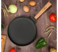 Сковорода-блинница чугунная brizoll 24 см