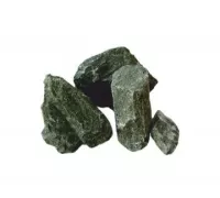 Камни для бани Дунит колотый (коробка 20 кг)