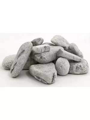 Камни для бани Талькохлорит обвалованный (коробка 20кг)