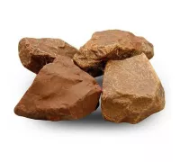 Камни для бани Яшма обвалованная (ведро 10 кг)