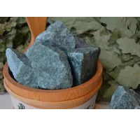 Камни для бани Жадеит колотый крупный (коробка 10 кг)