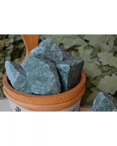 Купить камни для бани Жадеит колотый мелкий (10 кг)