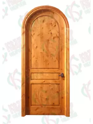 Дверь из массива кедра арочная - КедрПром