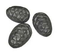 Камень чугунный для бани 'Кедровая шишка' (Ø68х98мм) КЧО-1
