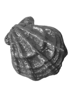 Камень чугунный для бани 'Ракушка малая' (97х79х42мм) КЧР-3 (8 шт)