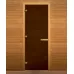 Дверь для бани Бронза 1700х700мм (8мм, 3 петли 716 GB) (Магнит) (ОСИНА)