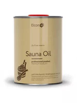 Масло для полков Sauna Oil (0,25л) ELCON
