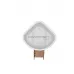 Купель композитная круглая Polarspa «Корнер» 130х130х110 см