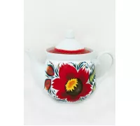 Заварочный чайник 'Красный цветок', 500 мл