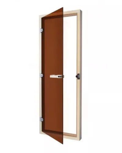 Дверь SAWO 730-4SGA (7/19, бронза с порогом)
