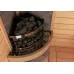 Электрическая печь для сауны SAWO ARIES ARI3-90NB-CNR-P (9 кВт, встроенный пульт, угловая, нержавейка)