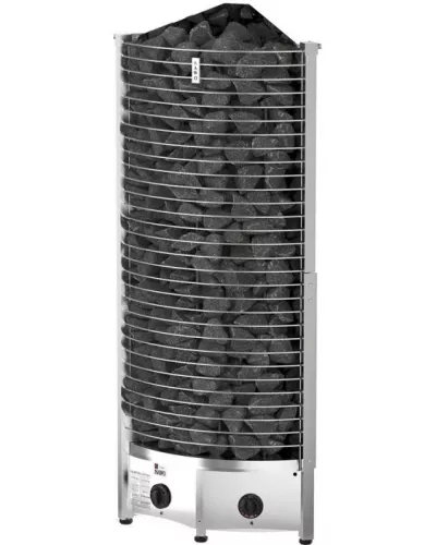Электрическая печь для сауны SAWO TOWER TH6-90NB-CNR-P (9 кВт, встроенный пульт, угловая)