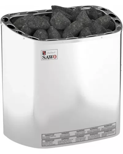 Электрическая печь для сауны SAWO SCANDIA SCA-60NS-P (6 кВт, выносной пульт, нержавейка)