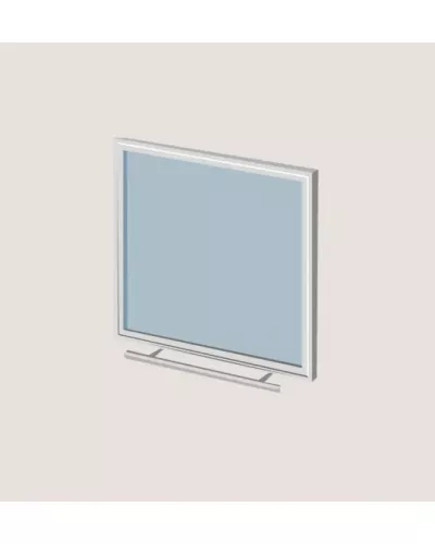 Дверца Robax17 с жаростойким стеклом - Теплодар