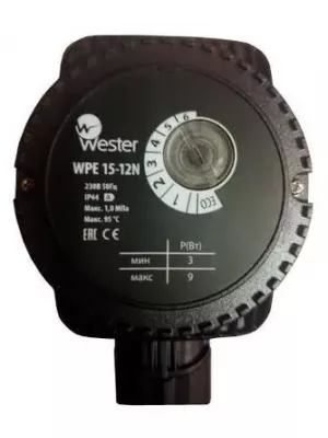 Рециркуляционный насос Wester WPE15-12N